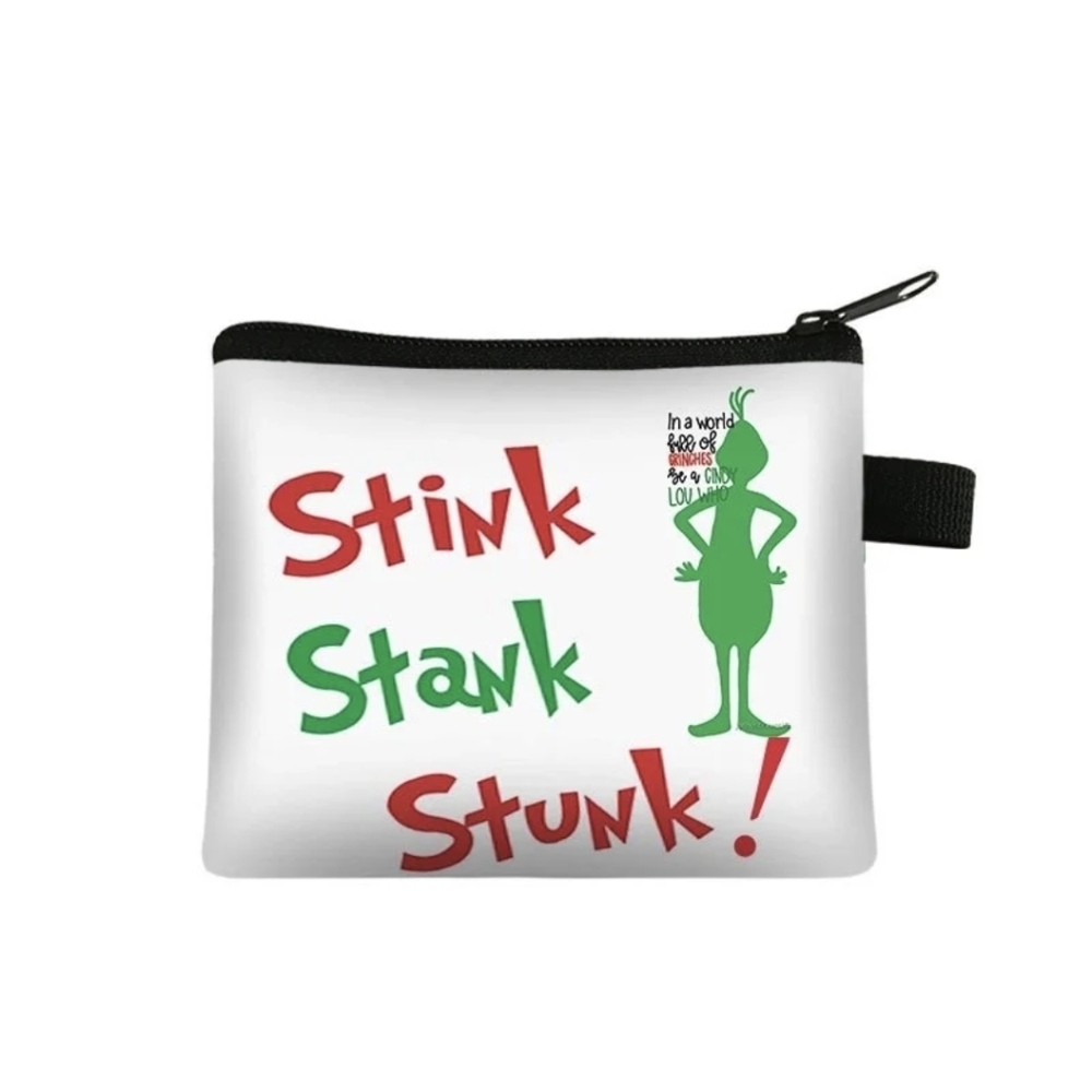4 Grinch Coin Purses/Pouches